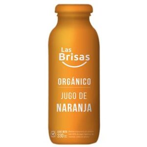 Jugo Organico de Naranja x 330ml - Las Brisas