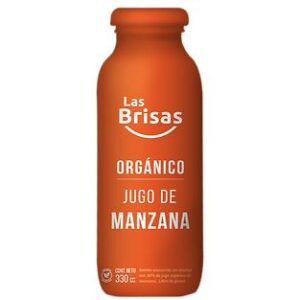 Jugo Organico de Manzana x 330ml - Las Brisas