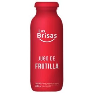 Jugo Organico de Frutilla x 330ml - Las Brisas