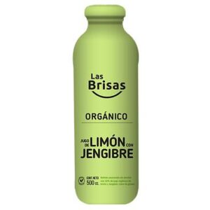 Jugo Liviano Organico Limon con Jengibre x 500ml - Las Brisas