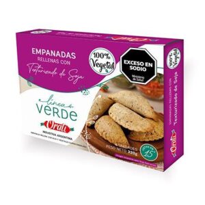 Empanadas rellenas con Texturizado de Soja x 320g - Orali
