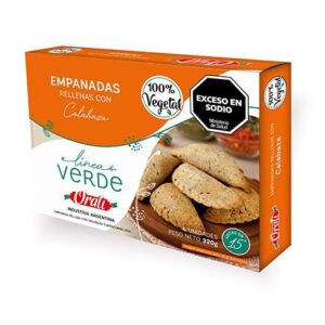 Empanadas rellenas con Calabaza x 320g - Orali