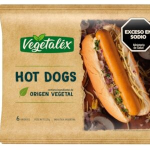 Hot Dogs Origen Vegetal x 225g - Vegetalex
