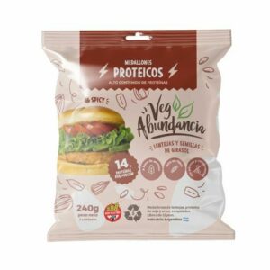 Medallones Proteicos de Lentejas y Semillas de Girasol x 240g - Veg Abundancia