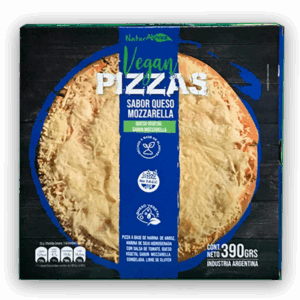 Pizza a Base de Harina de Arroz de Mozzarella x 300g - Naturalrroz