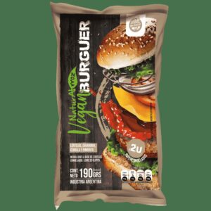 Vegan Burger a Base de Lentejas x 190g - Naturalrroz