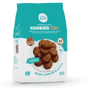 Premezcla Cookies Veg x 200g - Natural Pop