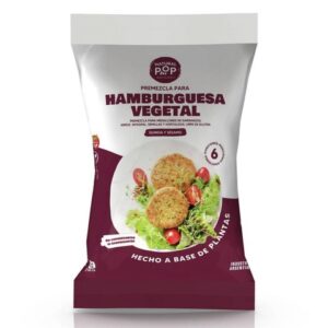 Premezcla Para Hamburguesa Vegetal x 210g - Natural Pop