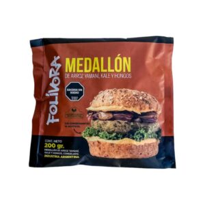 Medallon de Yamani, Hongos y Kale x 200g - Folivora