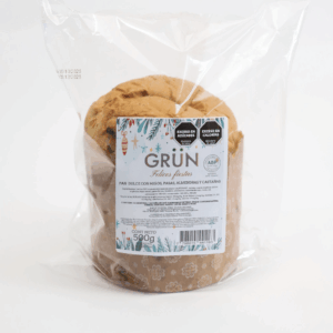 Pan dulce vegano con frutos - Grun