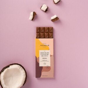 CHOCOLATE LECHE DE COCO ORIGINAL - 63GR. - KUKELE