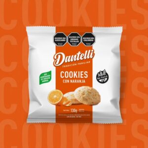 COOKIES C/NARANJA - 130GR. - Dantelli
