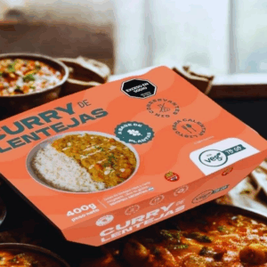 Curry de Lentejas Rojas x 400g - Via Veg