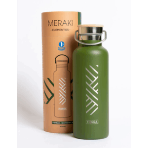 Botella Termica x 600ml Tierra - Meraki