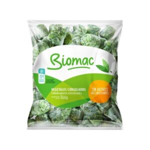 Espinaca en porciones x 500g - Biomac