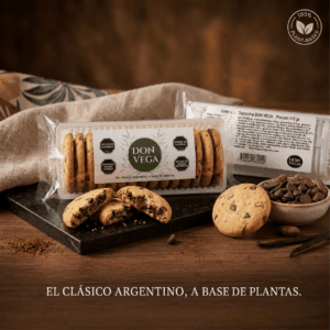 GALLETITAS DE AVENA C/CHIPS DE CHOCOLATE - 110GR. - DON VEGA