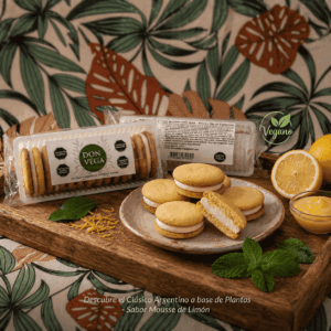 GALLETITAS RELLENAS C/MOUSSE DE LIMÓN - 120GR. - DON VEGA
