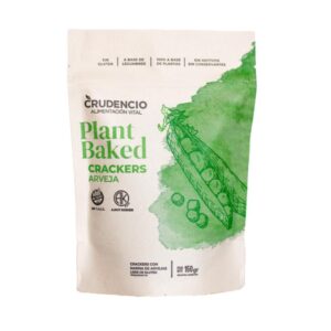 Plant Baked Crackers Arvejas x 150g - Crudencio