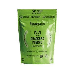 Crackers de Puerro Raw x 90g - Crudencio