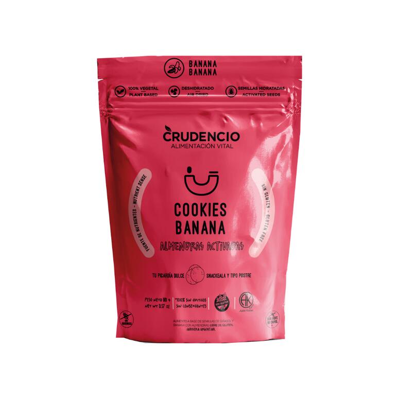 Cookies Banana x 90g - Crudencio