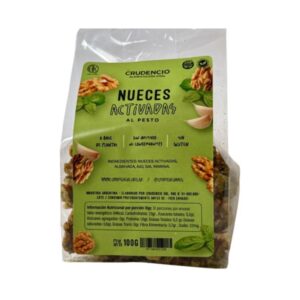 Nueces Activadas al Pesto x 100g - Crudencio