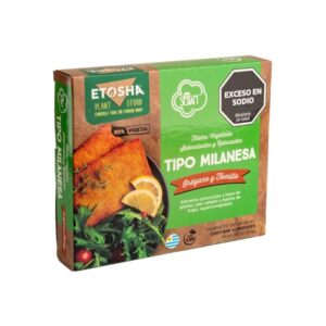 Filete Vegetal Tipo Milanesa sabor Oregano y Tomillo (4u) x 350g - Etosha