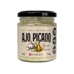 Ajo Picado en Aceite de Girasol x 110g - Jumbalay