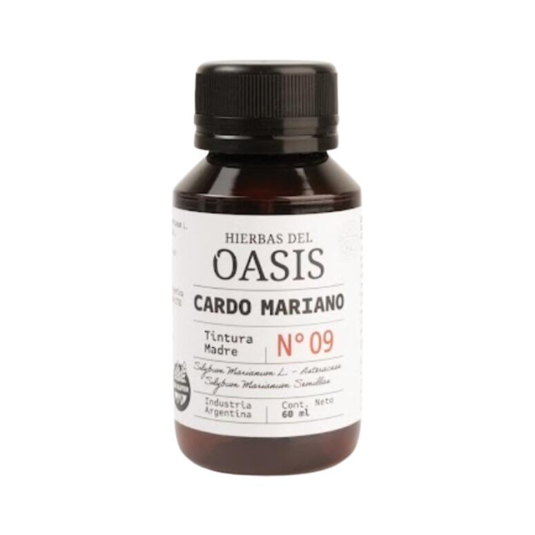 Tintura Madre Cardo Mariano x 60ml - Hierbas del Oasis