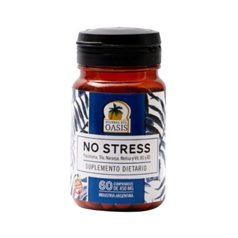 No Stress (Pasionaria Tilo Melisa Naranja y Vitamina B1 y B2) x 40g - Hierbas del Oasis
