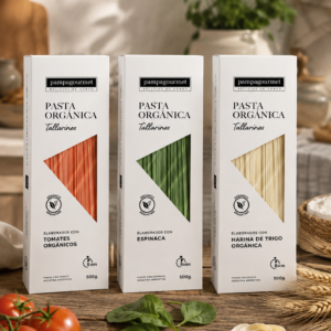 Pasta Organica Tallarines x 500g - Pampa Gourmet