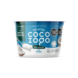Yogurt a Base de Coco Natural Sin Azucar Iogo x 160g - QU