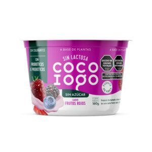 Yogurt a Base de Coco Frutos del Bosque Sin Azucar x160g - QU