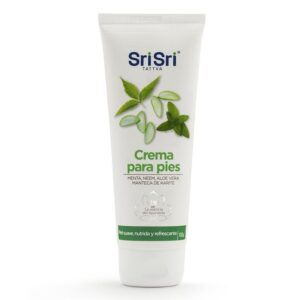 Crema Para Pies con Menta, Neem, Aloe Vera y Manteca de Karite x 100g - Sri Sri