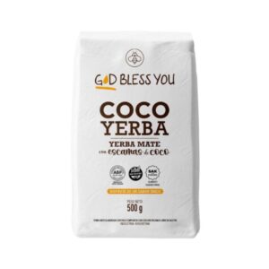 Coco Yerba Mate con Escamas de Coco x 500g - God Bless You