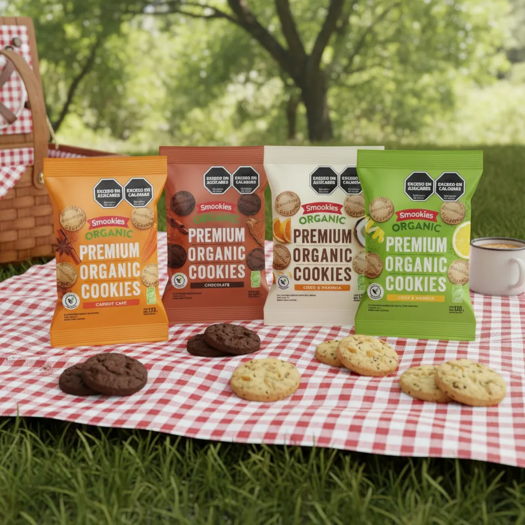 Smookies Premiun Organic Cookies x 120g - Smookies