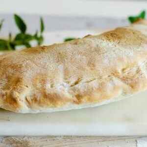 Calzon de Jamon y Queso x 2 unidades - Veganguel